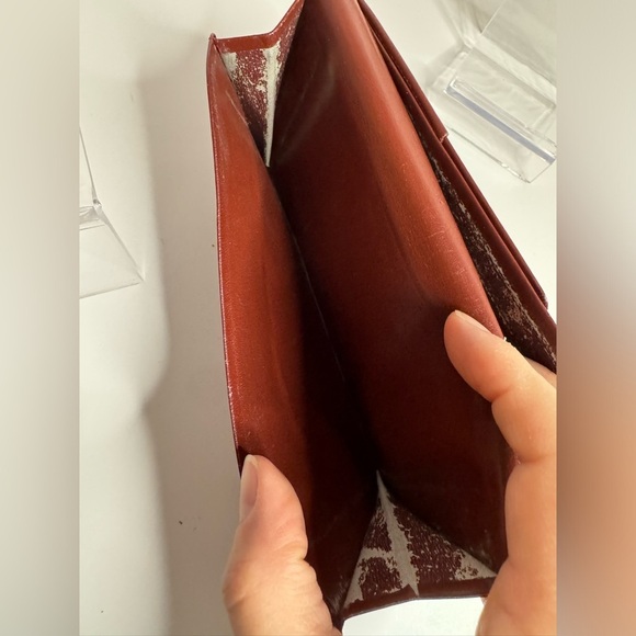 Cartier Bordeaux Vintage Bifold Leather Long Wallet - Picture 14 of 15